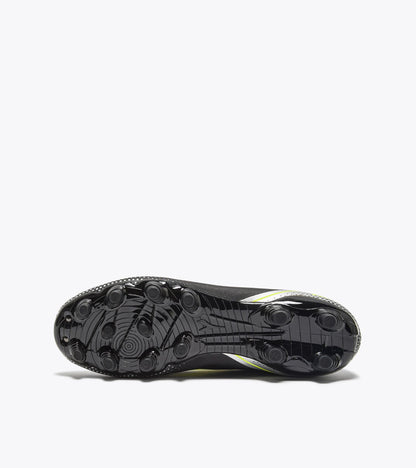 Diadora Pichichi 7 Mg14 Black/Yellow Fl Dd/Silver