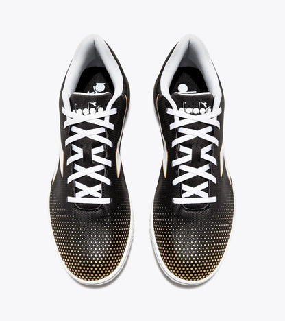 Diadora Pichichi 7 Tfr Black/White/Gold