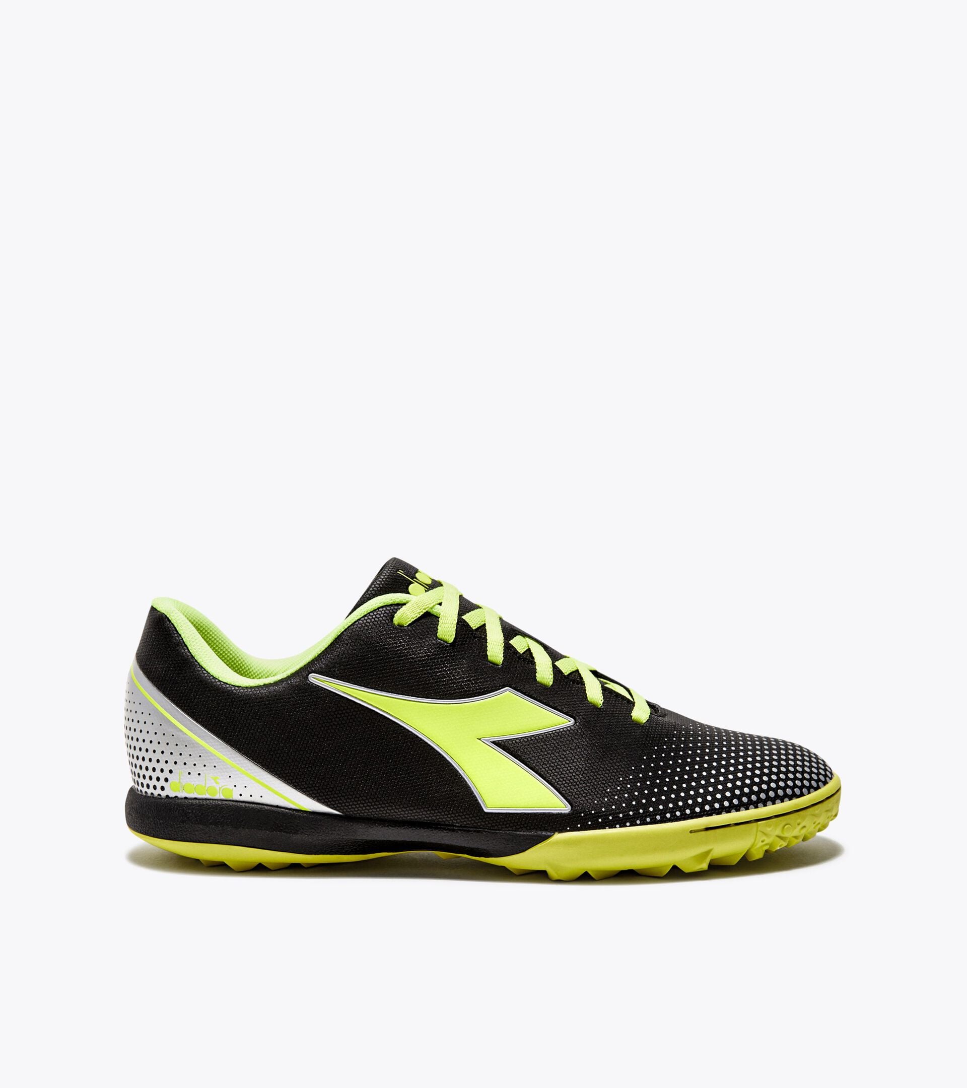 Diadora Pichichi 7 Tfr Black/Yellow Fl Dd/Silver Dd
