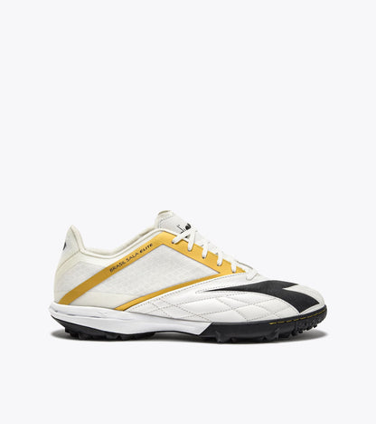 Diadora Brasil Sala Elite Tf White/Black/Metallic Gold