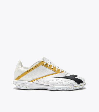 Diadora Brasil Sala Elite Id White/Black/Metallic Gold
