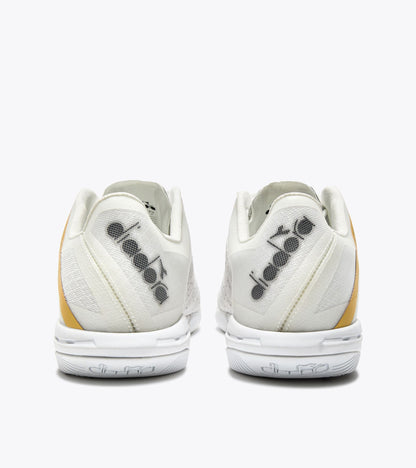 Diadora Brasil Sala Elite Id White/Black/Metallic Gold
