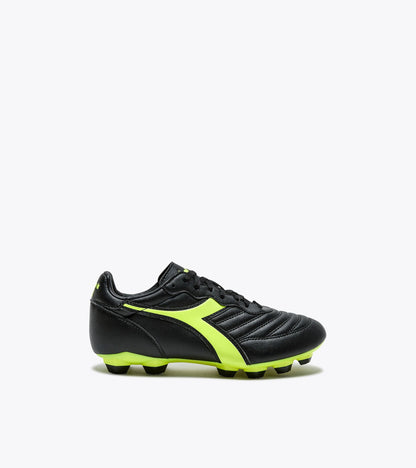 Diadora Brasil R Lpu Jr Black/Fluo Yellow Diadora