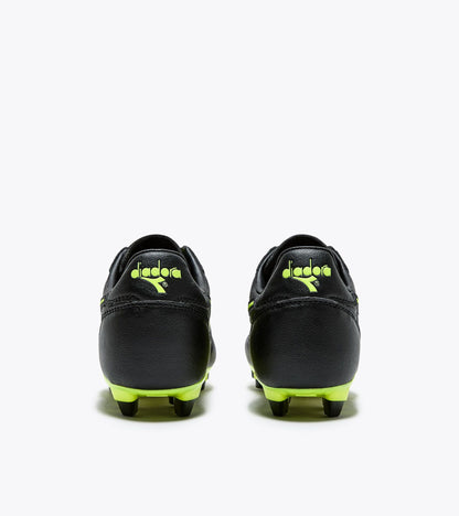 Diadora Brasil R Lpu Jr Black/Fluo Yellow Diadora