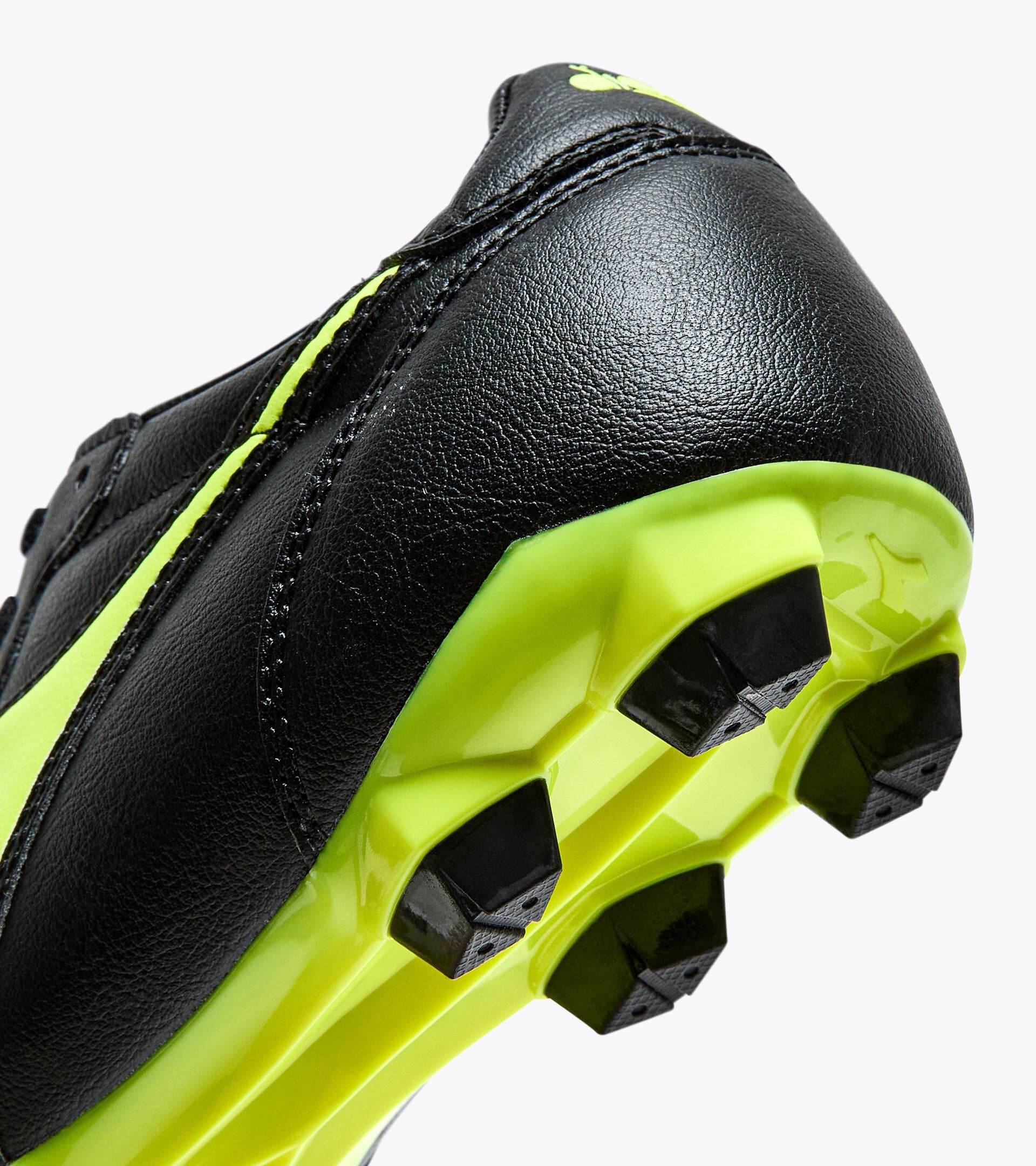 Diadora Brasil R Lpu Jr Black/Fluo Yellow Diadora