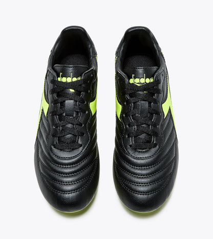 Diadora Brasil R Lpu Jr Black/Fluo Yellow Diadora
