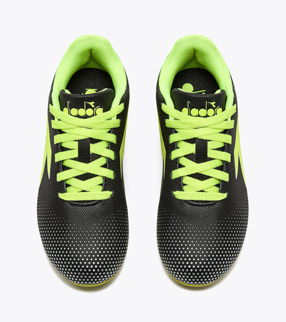 Diadora Pichichi 7 Md Jr Black/Yellow Fl Dd/Silver Dd