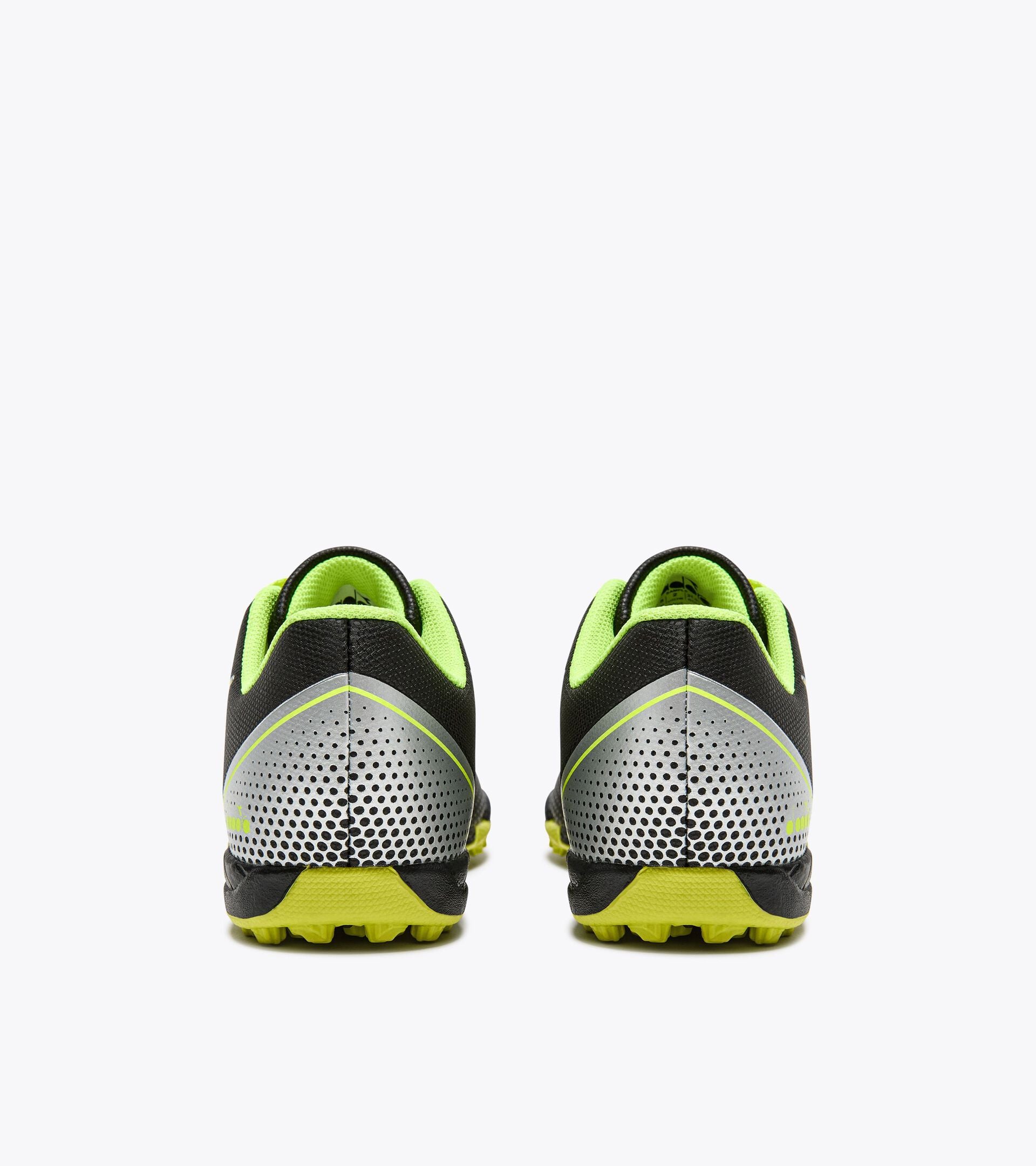 Diadora Pichichi 7 Tf Jr Black/Yellow Fl Dd/Silver Dd