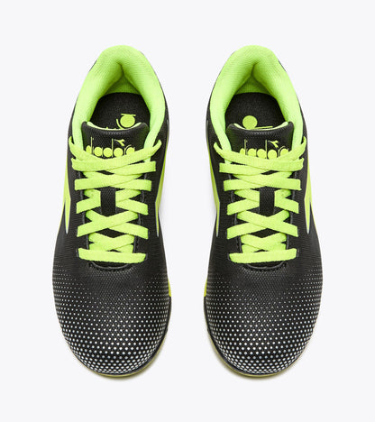 Diadora Pichichi 7 Tf Jr Black/Yellow Fl Dd/Silver Dd