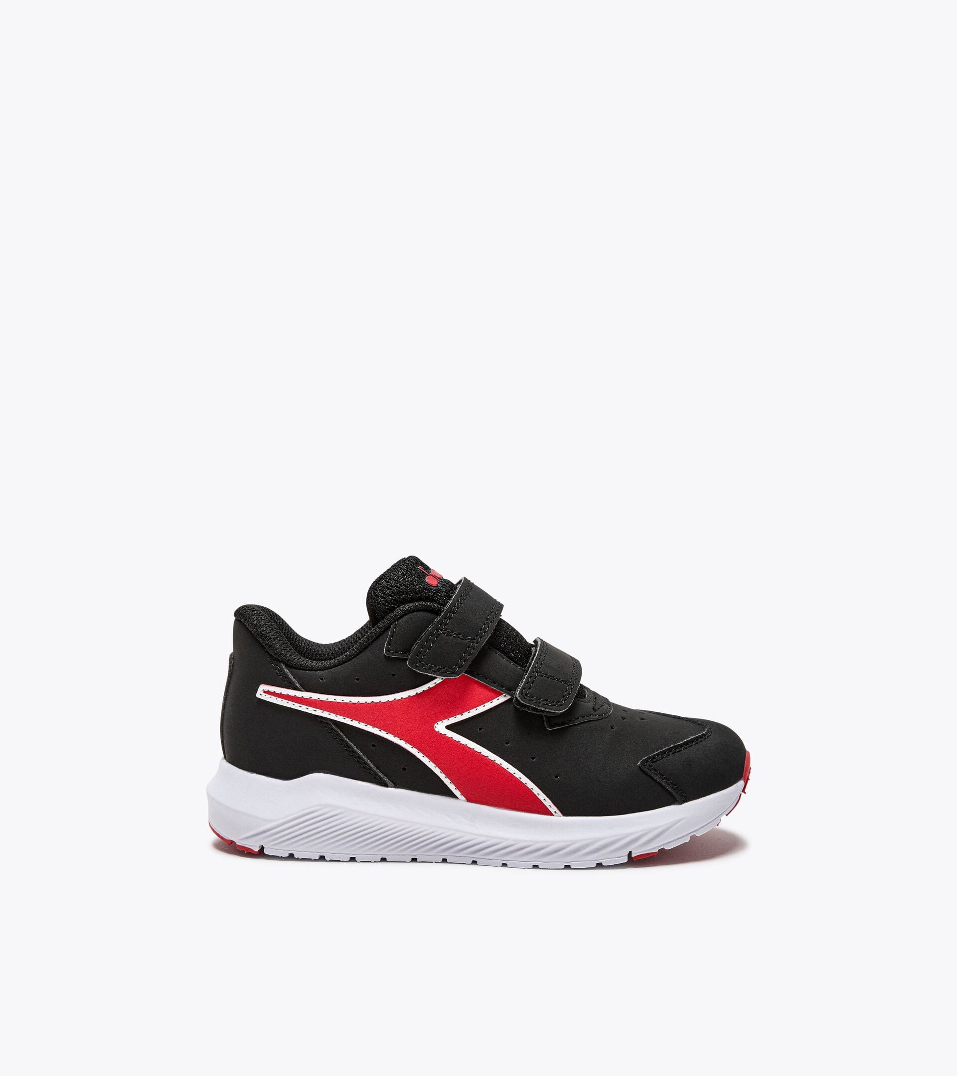 Diadora Falcon 4 Sl Jr V Black/High Risk Red/White