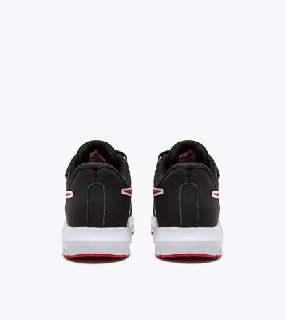 Diadora Falcon 4 Sl Jr V Black/High Risk Red/White