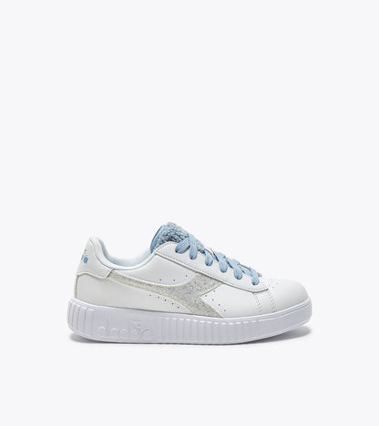 Diadora Game Step P Gs Fluffy White/Blue Cashmere
