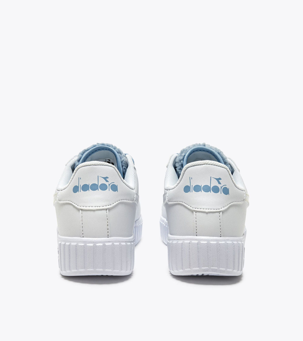Diadora Game Step P Gs Fluffy White/Blue Cashmere