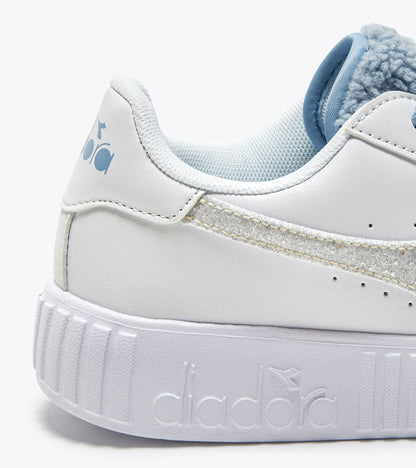 Diadora Game Step P Gs Fluffy White/Blue Cashmere