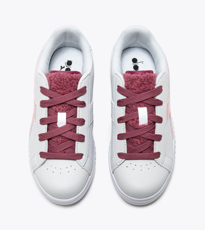 Diadora Game Step P Ps Fluffy White/Red Violet