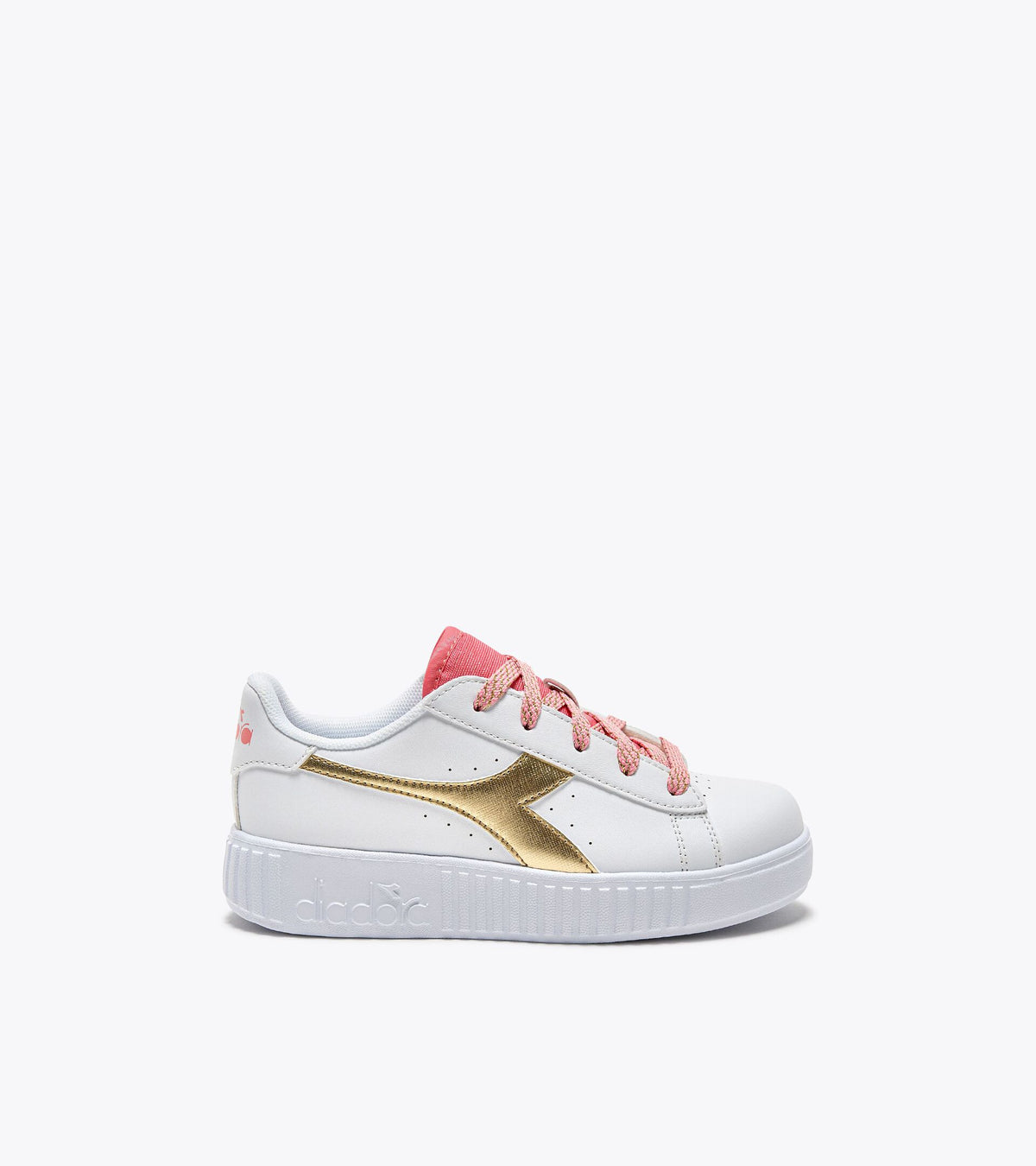 Diadora Game Step P Ps Glitch White/Gold