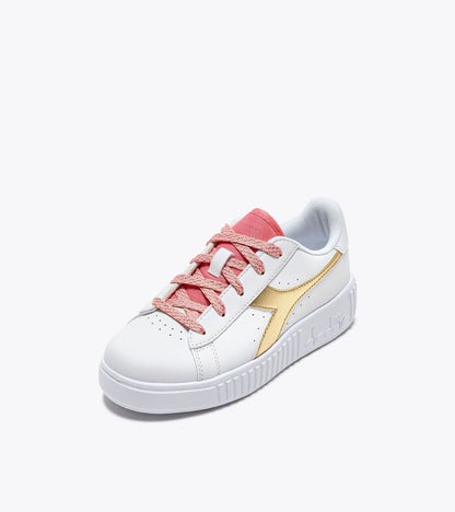 Diadora Game Step P Ps Glitch White/Gold