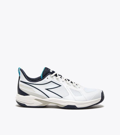 Diadora Trofeo 3 Clay White/Blue Corsair