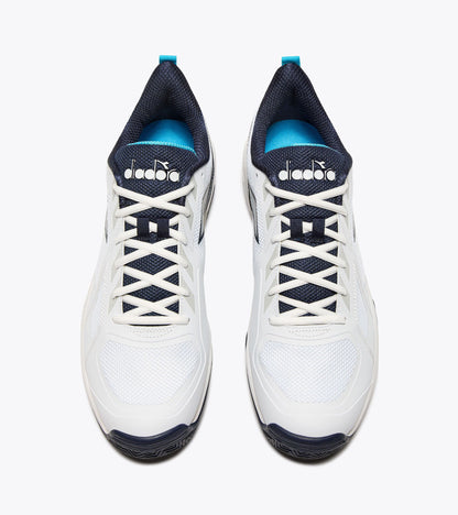Diadora Trofeo 3 Clay White/Blue Corsair