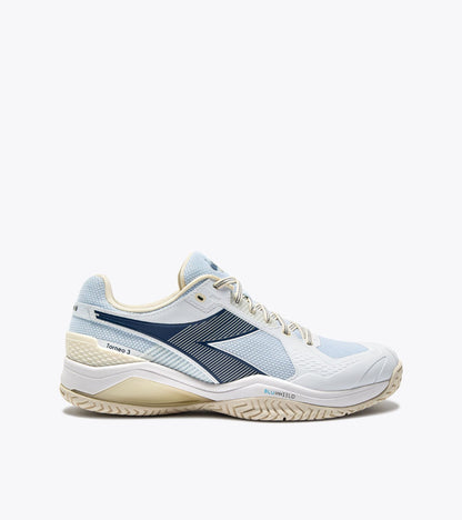 Diadora Blushield Torneo 3 Ag Wht/Ensign Blue/Whisper Wht