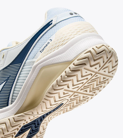 Diadora Blushield Torneo 3 Ag Wht/Ensign Blue/Whisper Wht