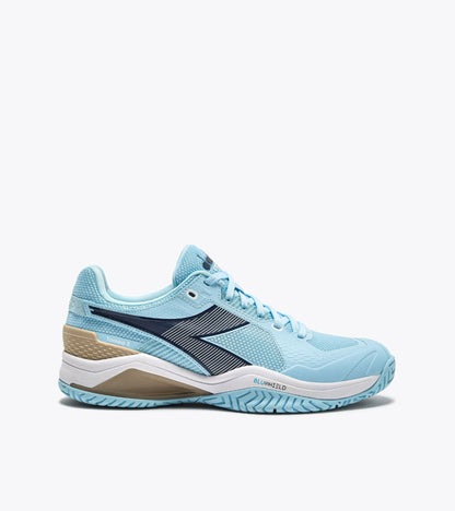 Diadora Blushield Torneo 3 W Ag Corydalis Blue/Black Iris