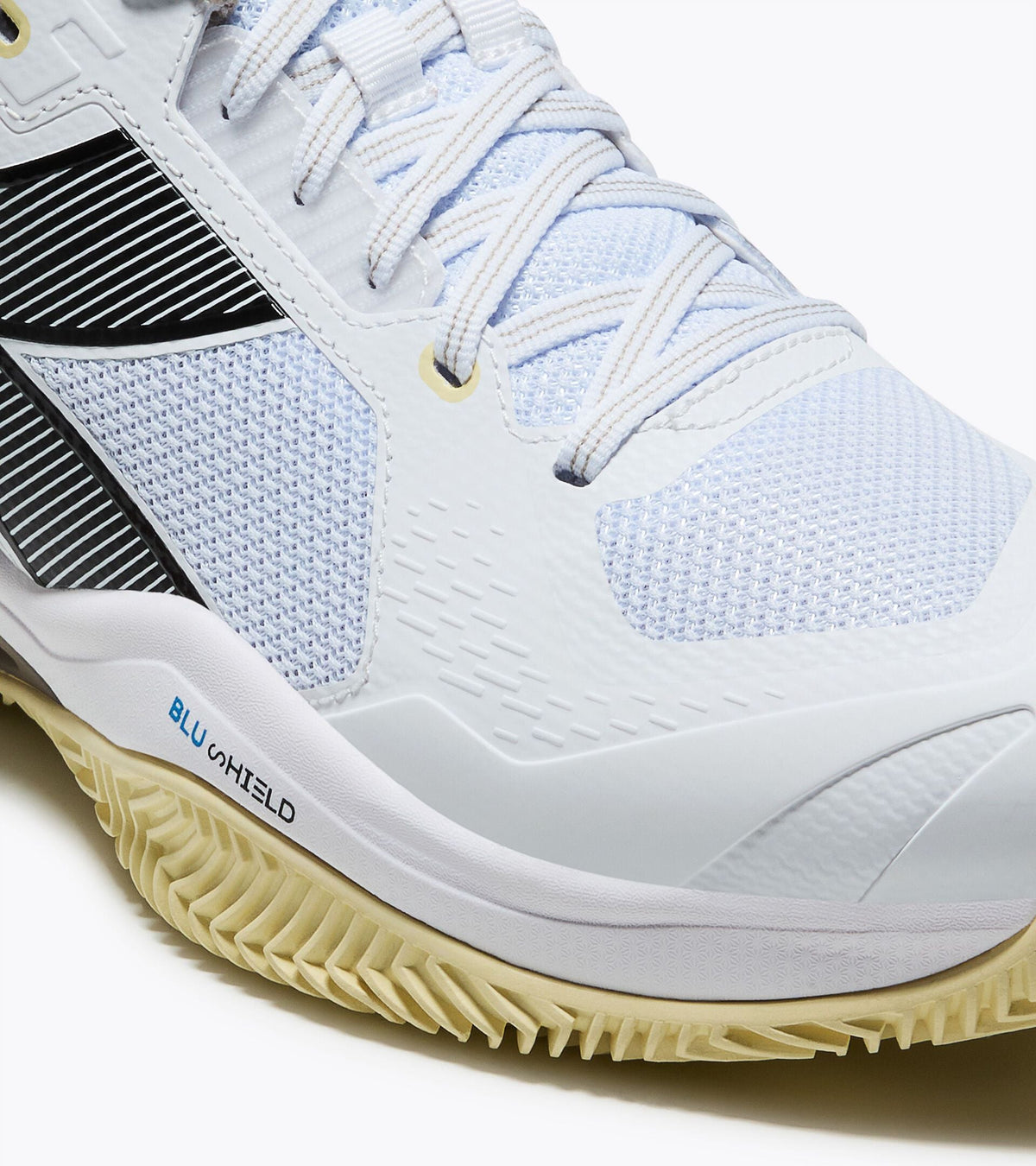 Diadora Blushield Torneo 3 Clay White /Black/Rutabaga