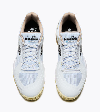 Diadora Blushield Torneo 3 Clay White /Black/Rutabaga