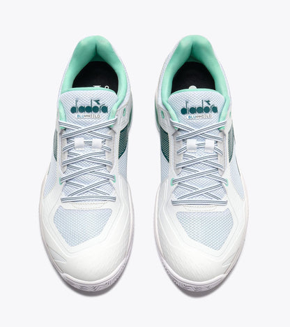 Diadora Blushield Torneo 3 Clay White/Shaded Spruce