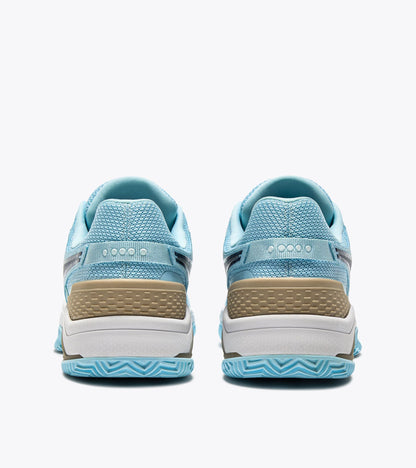Diadora Blushield Torneo 3 W Clay Corydalis Blue/Black Iris