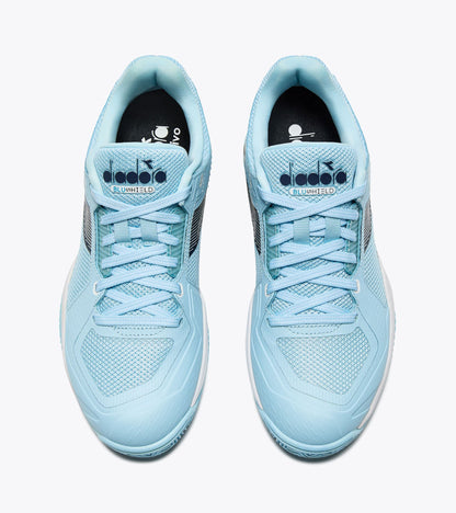 Diadora Blushield Torneo 3 W Clay Corydalis Blue/Black Iris