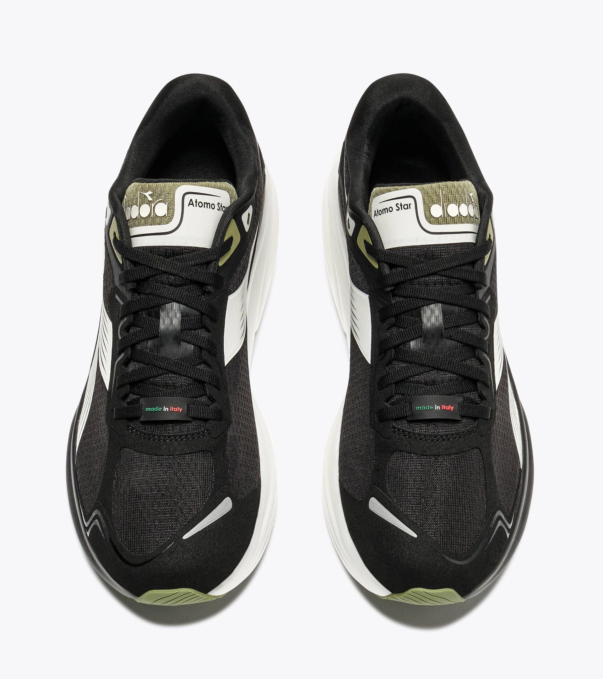 Diadora Atomo Star Black/White/Sage