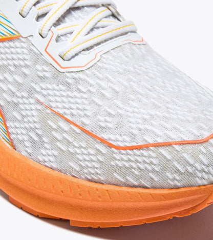 Diadora Mythos Blushield Volo 5 White/Nectarine/Lemon Chrome