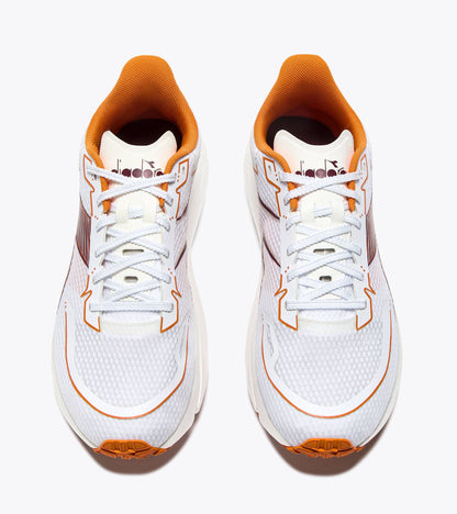 Diadora Frequenza 2 White/Maroon Banner