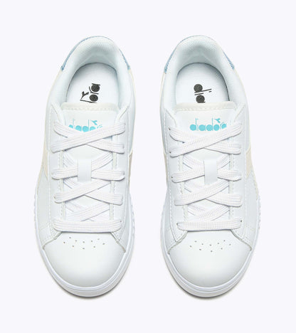 Diadora Game Step Metal Ps White/Sky-Blue