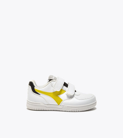 Diadora Raptor Low Stripe Ps White/Yellow/Black