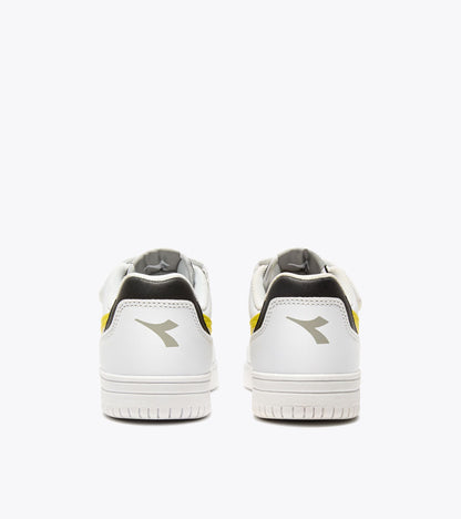 Diadora Raptor Low Stripe Ps White/Yellow/Black