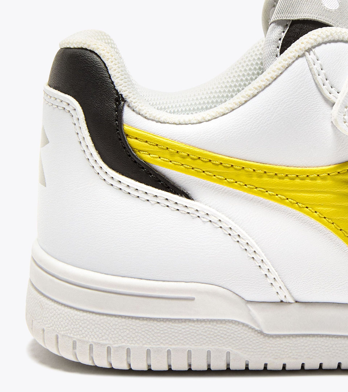 Diadora Raptor Low Stripe Ps White/Yellow/Black