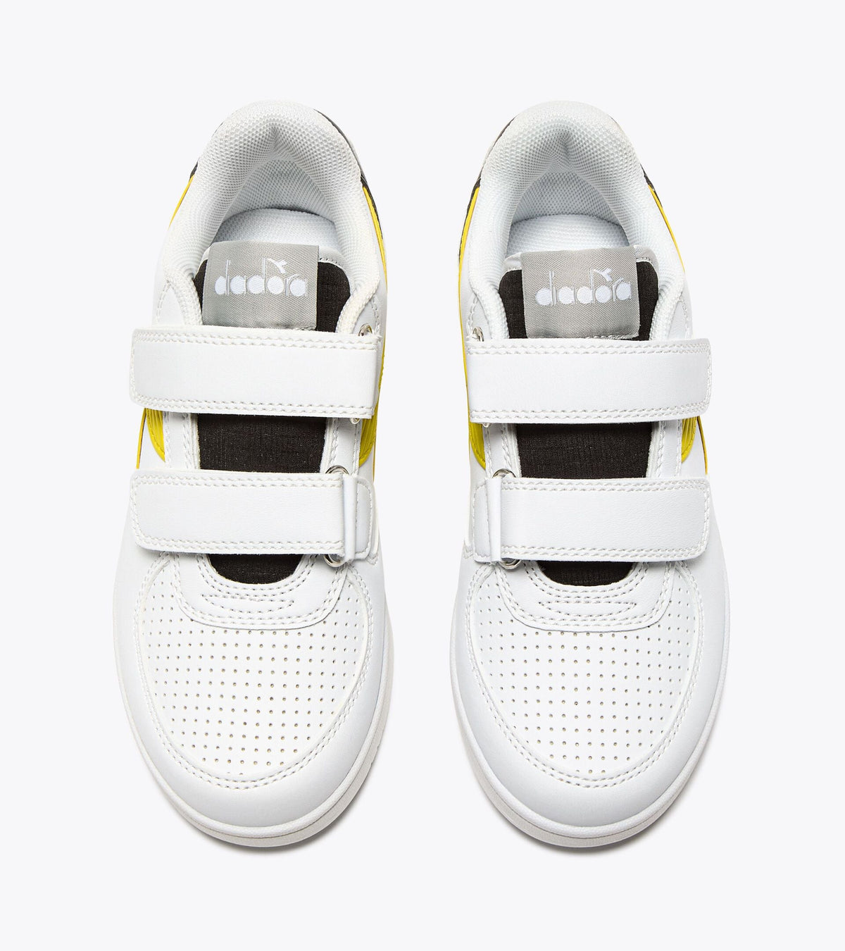 Diadora Raptor Low Stripe Ps White/Yellow/Black