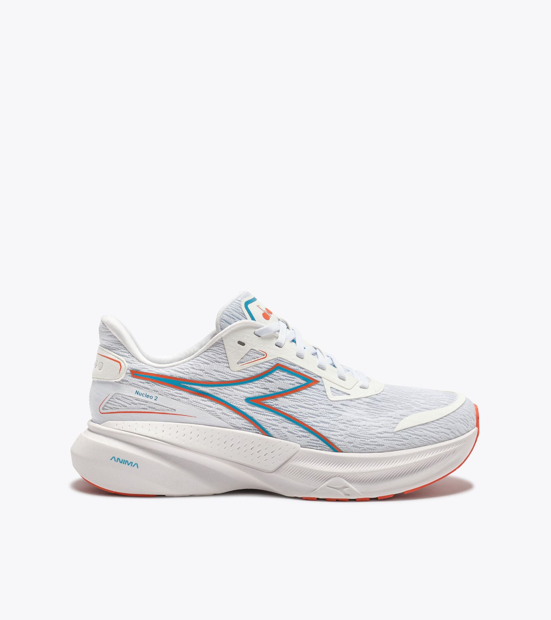 Diadora Nucleo 2 White/Orange Nasturtium