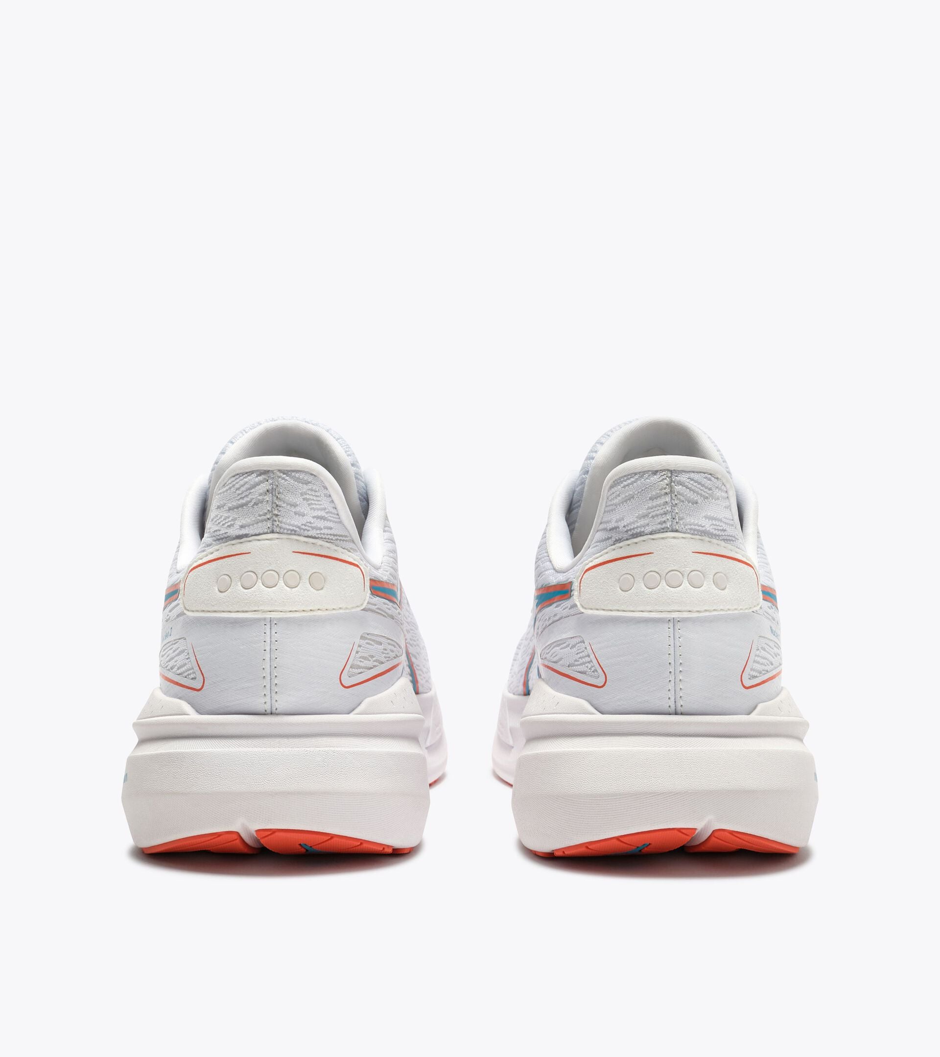 Diadora Nucleo 2 White/Orange Nasturtium