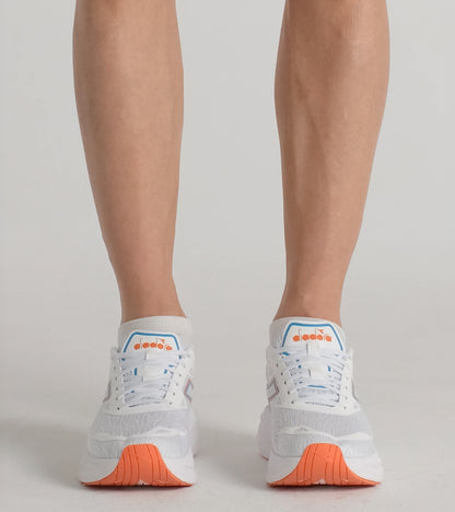 Diadora Nucleo 2 White/Orange Nasturtium