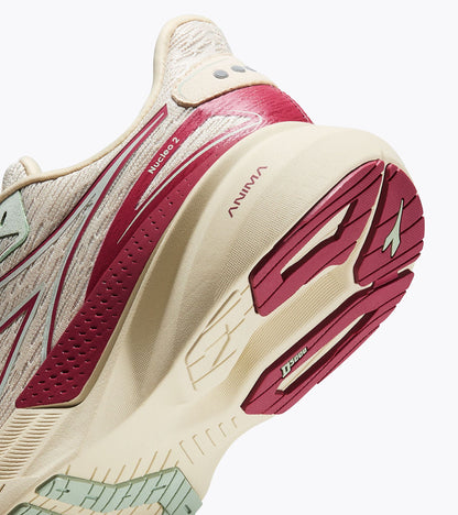 Diadora Nucleo 2 W Almond Milk /Earth Red