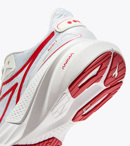 Diadora Nucleo 2 W White/Fiery Red
