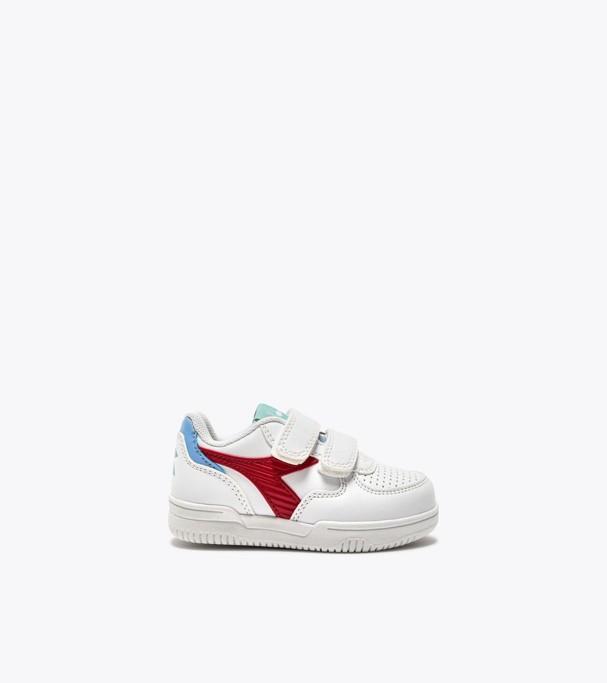 Diadora Raptor Low Stripe Td White/Salsa/Coronet Blue
