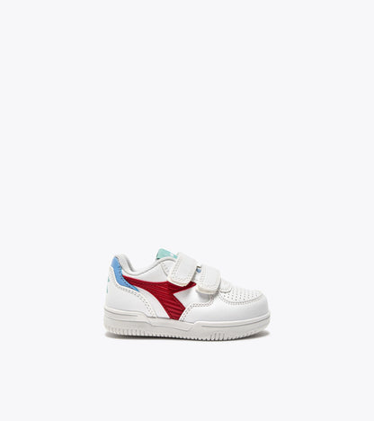 Diadora Raptor Low Stripe Td White/Salsa/Coronet Blue