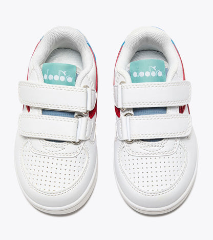 Diadora Raptor Low Stripe Td White/Salsa/Coronet Blue