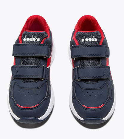 Diadora Falcon 5 Sl Jr V Blue Corsair/White/Fiery Red