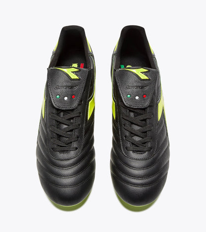 Diadora Brasil Icon Ita Og Lt+ Mdpu Black/Fluo Yellow Diadora