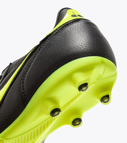 Diadora Brasil Icon Lt+ Lp12 Black/Fluo Yellow Diadora